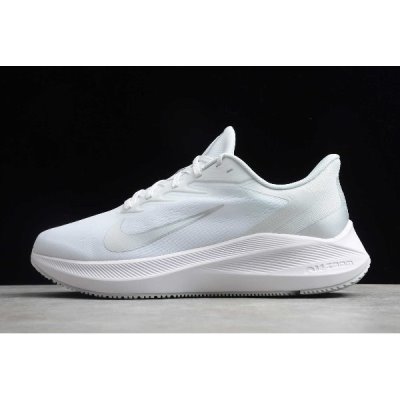 Nike Zoom Winflo 7 Beyaz Koşu Ayakkabısı Türkiye - QHZCDAP4